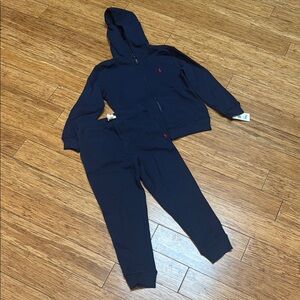 Kids Polo Matching Sweats Set